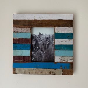 Rustic Wood Picture Frame 4x6
